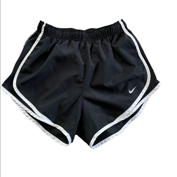 NIKE Dri-Fit Tempo Shorts black and white size small - Picture 2 of 7